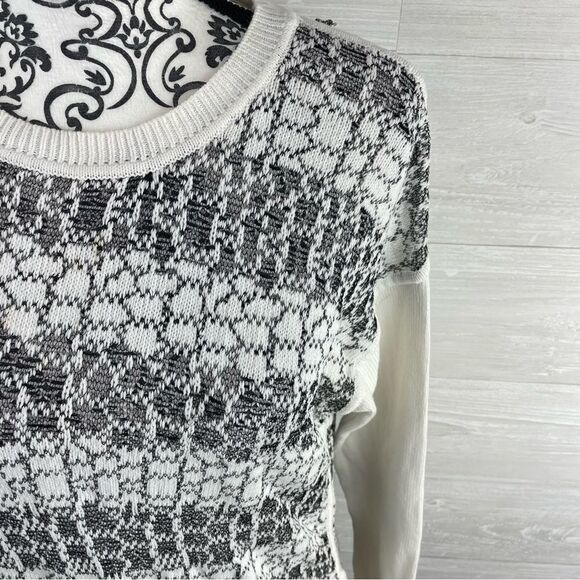 Derek Lam 10 Crosby High-Low Pullover Ribbed Knit Sweater - Picture 5 of 11